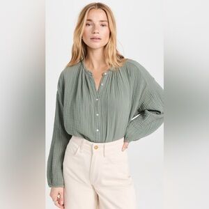 NWOT 9Seed Poet's Beach Top - Kelly Green